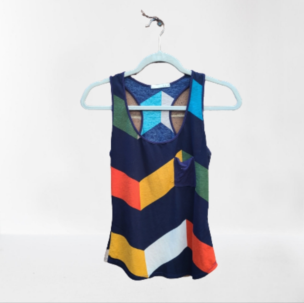 Colorblock Tank Top